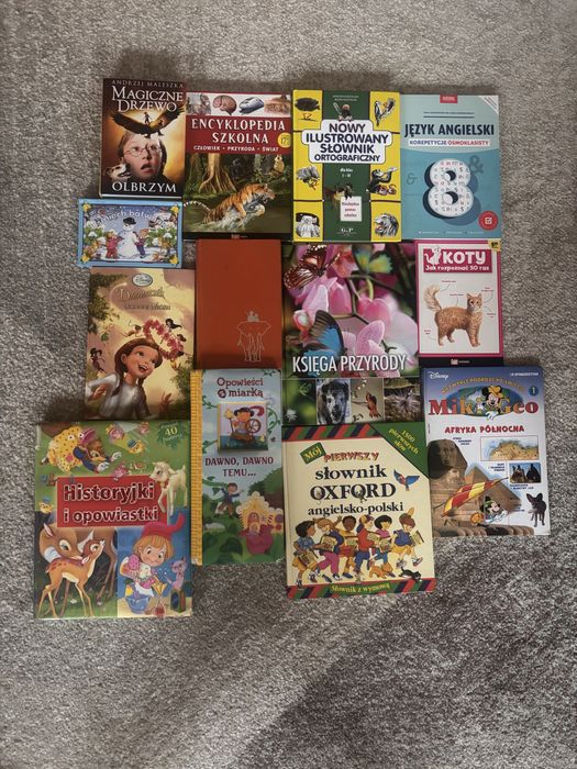 książki w różnym stanie