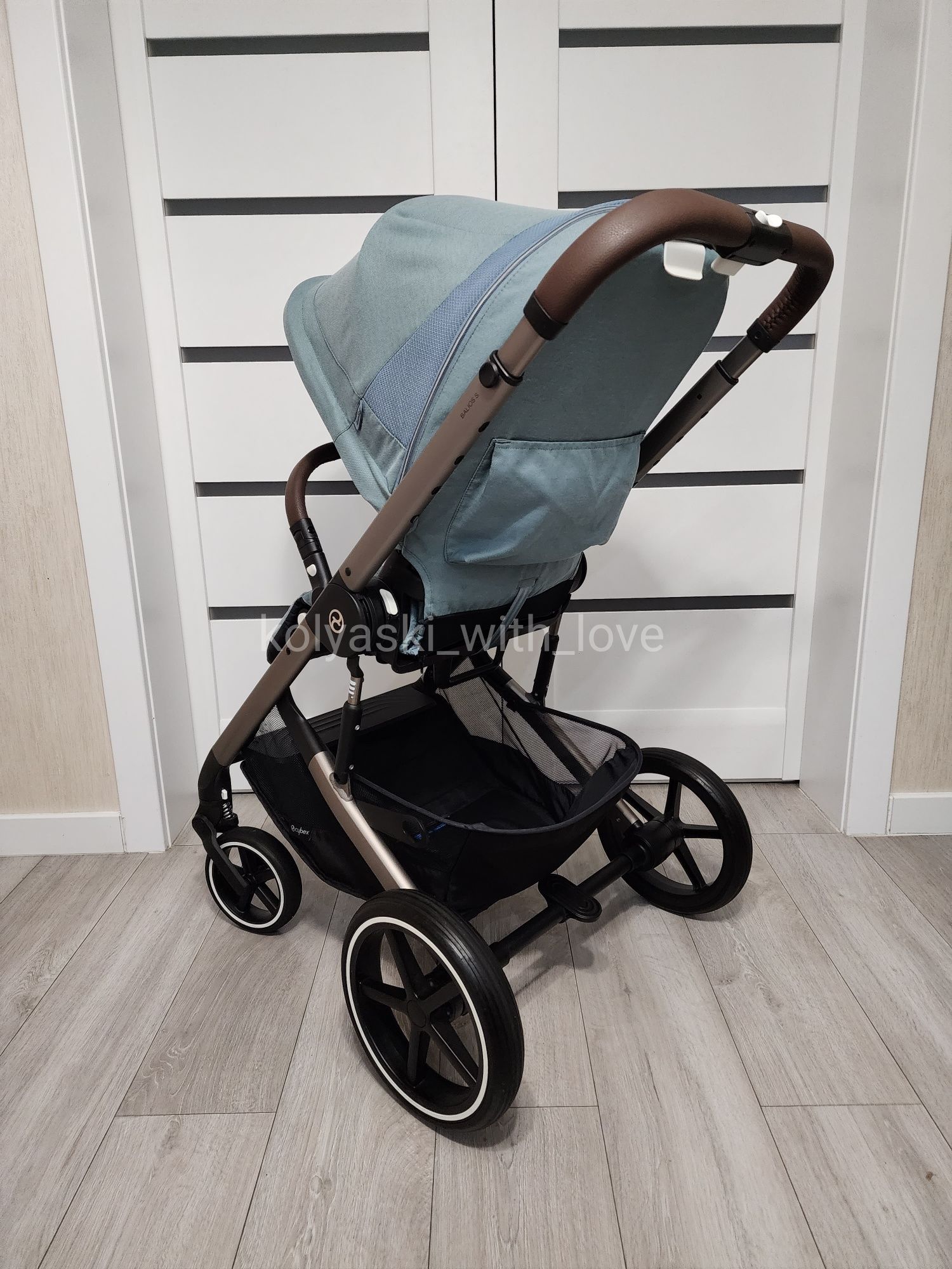 Cybex Balios S Lux Sky Blue + автокрісло Cloud Z i-size Сайбекс Баліос