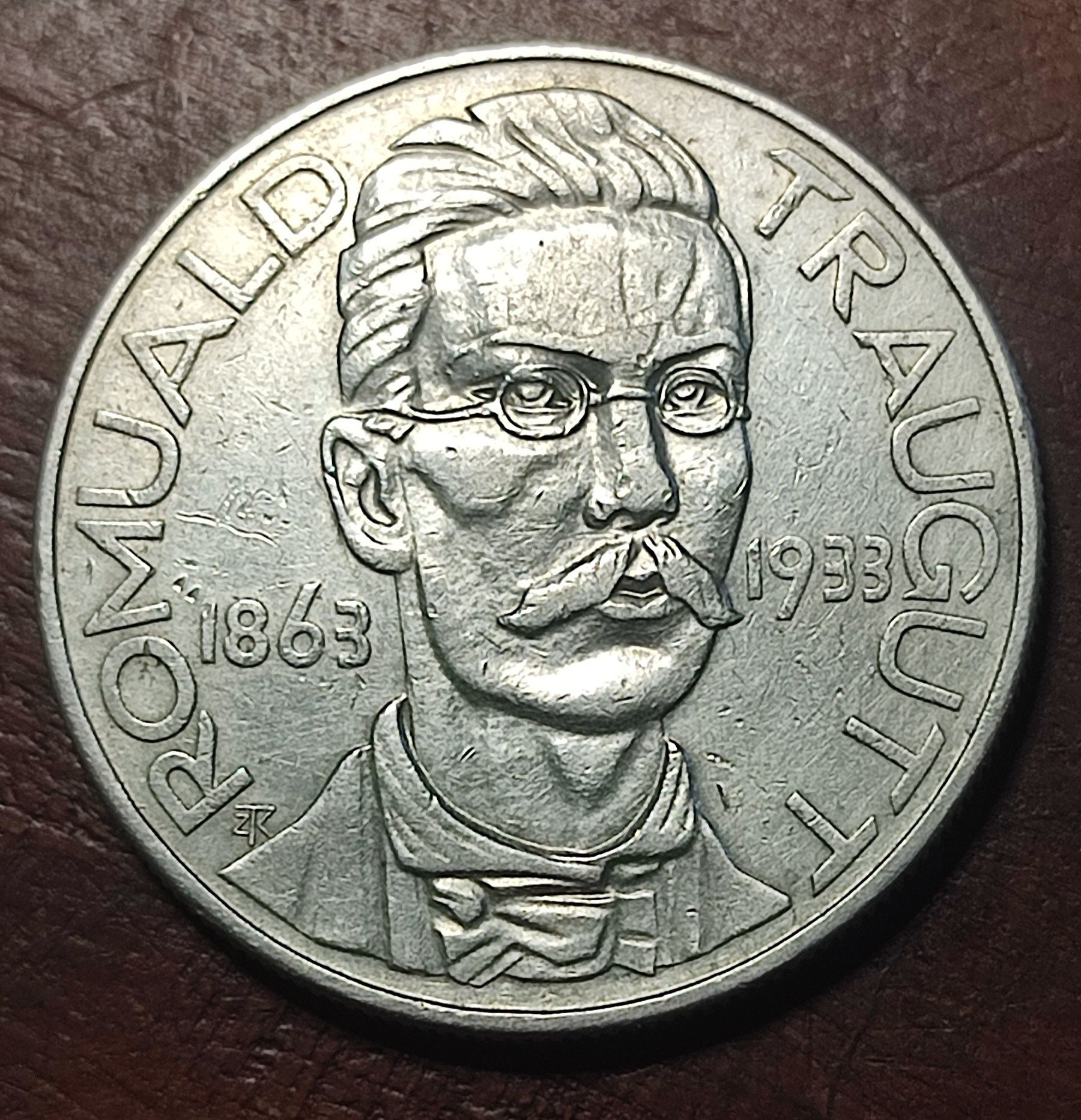 10 zł 1933r Romuald Traugutt - srebro, oryginał.