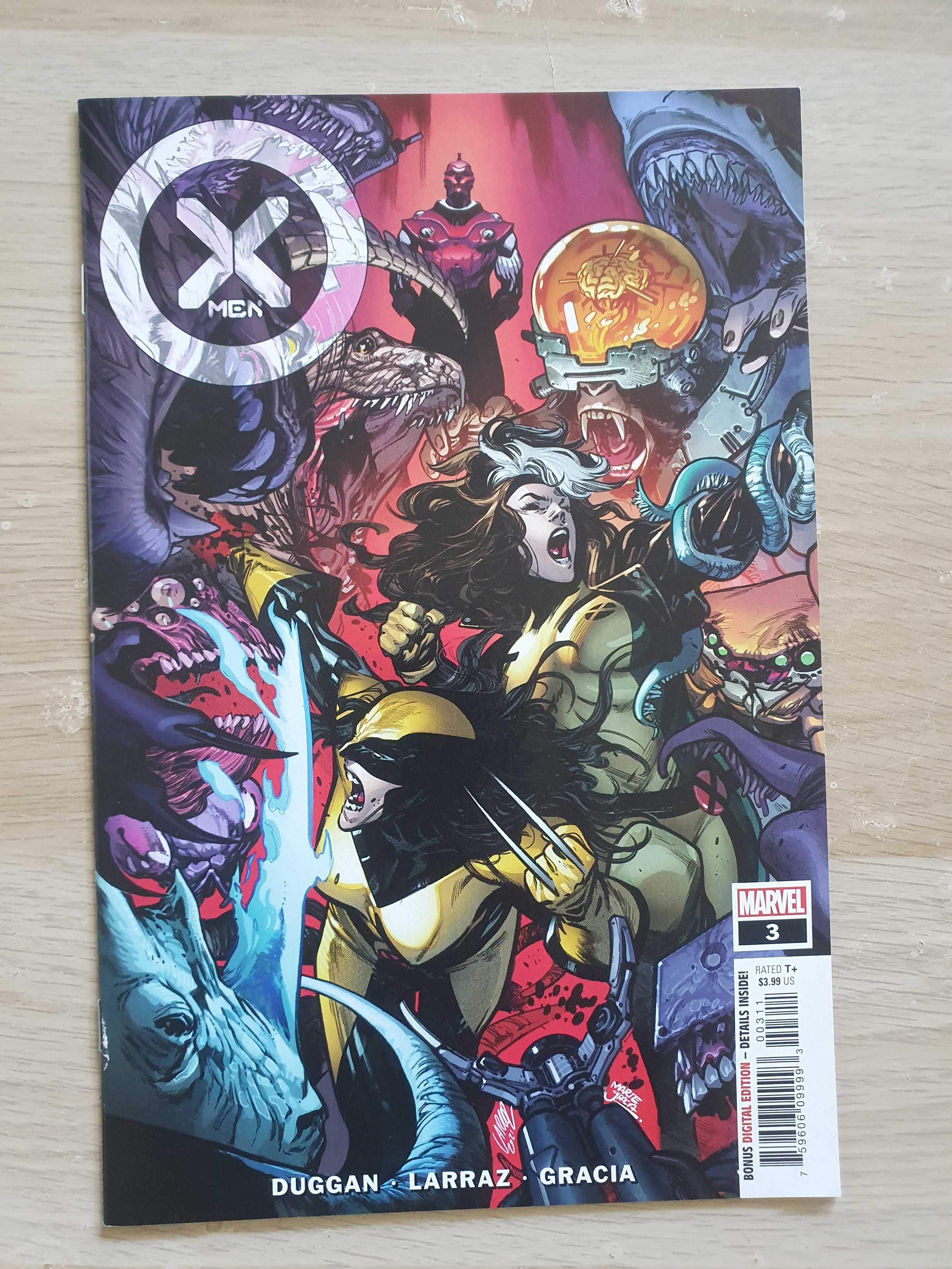 X-men vol. 3: 17, 24, 25 (2013); vol. 2: 10 (2010); 3, 4 (2021) (ZM74)