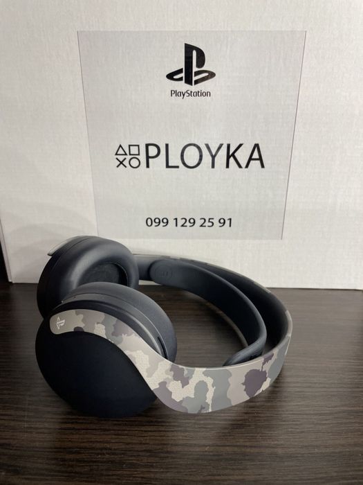 От магазина! Наушники Sony Pulse 3D (Белые, Хаки) + Гарантия!