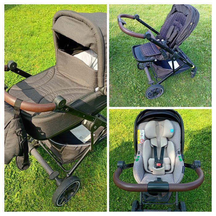 Wózek 2w1 Skiddou Moss fotelik Avionaut Pixel PRO 2.0 C akcesoria 2024