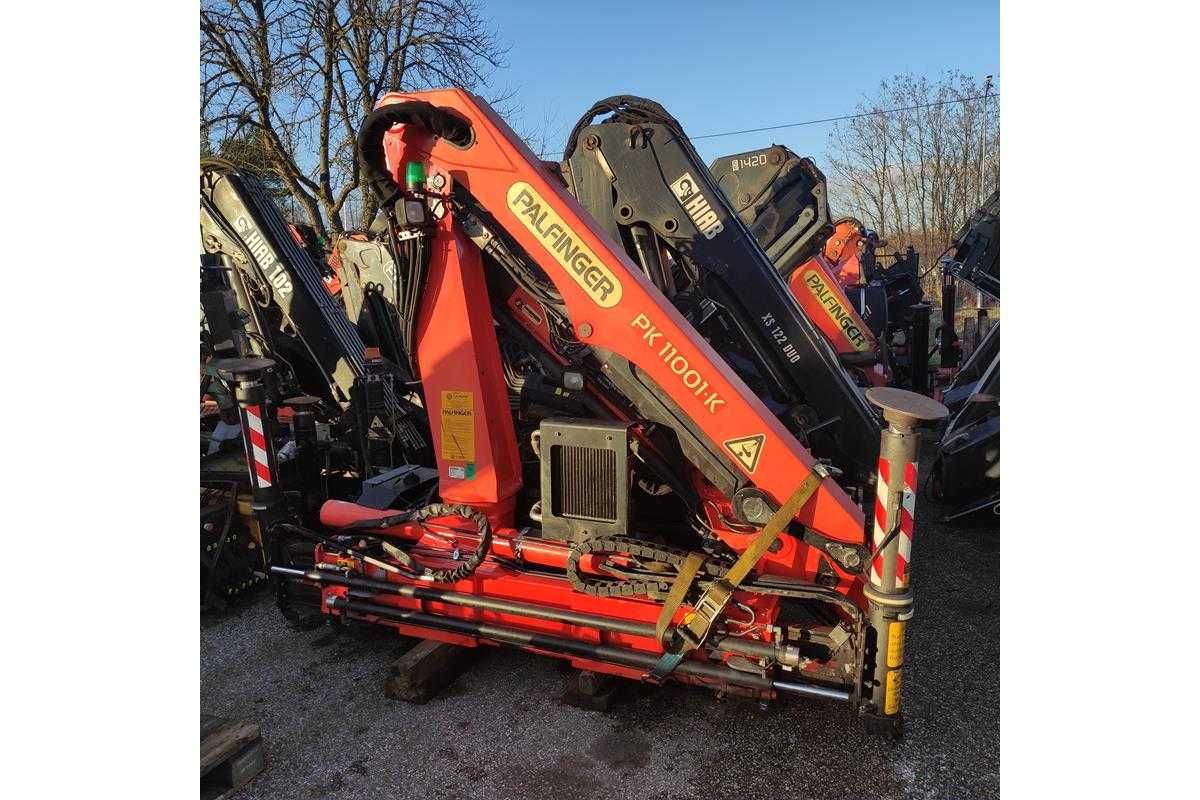 hds manipulator palfinger pk11001 hiab fassi 2015 żuraw