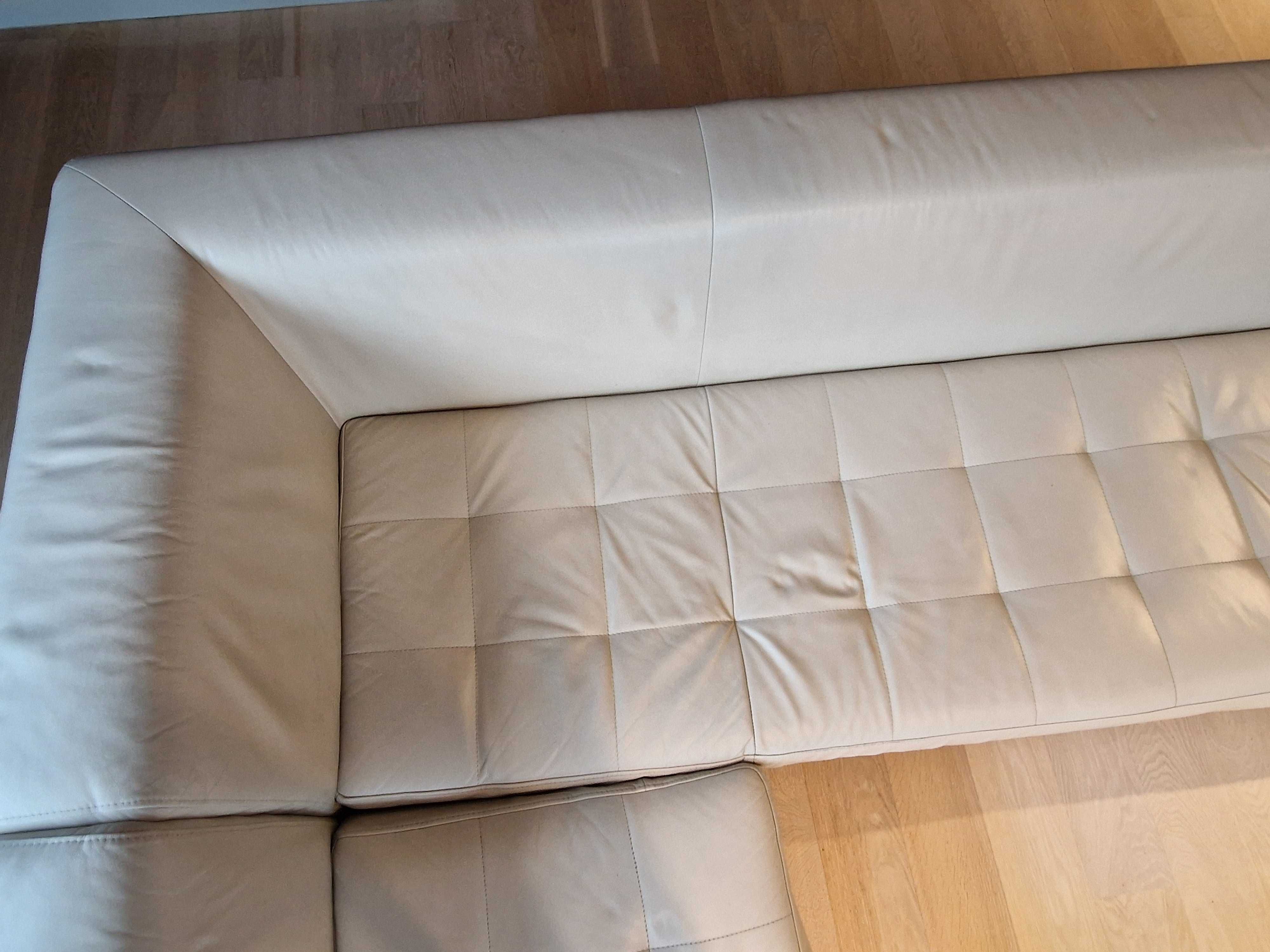 Sofa skóra nowoczesny design używana