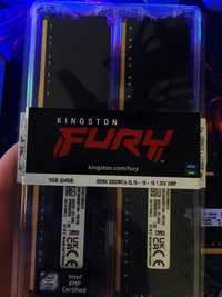 Оперативна памʼять Kingston Fury DDR4-3200 16384 MB PC4-25600
