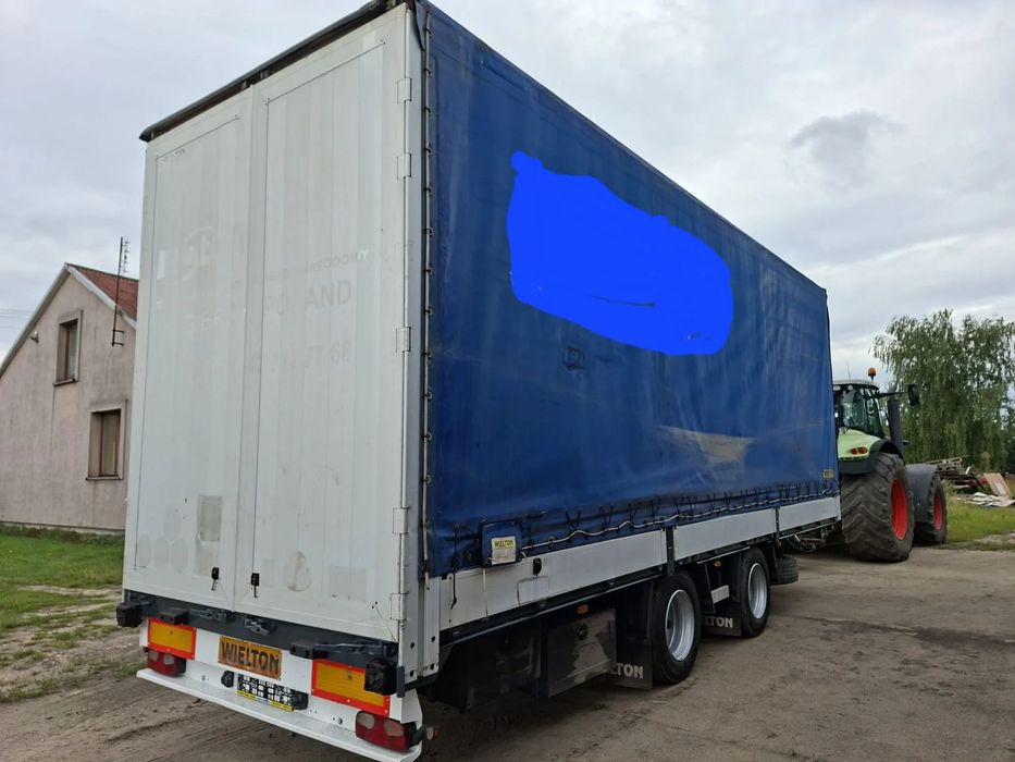 Wielton Tandem 20 palet przyczepa  Przyczepa Wielton tandem 20 palet