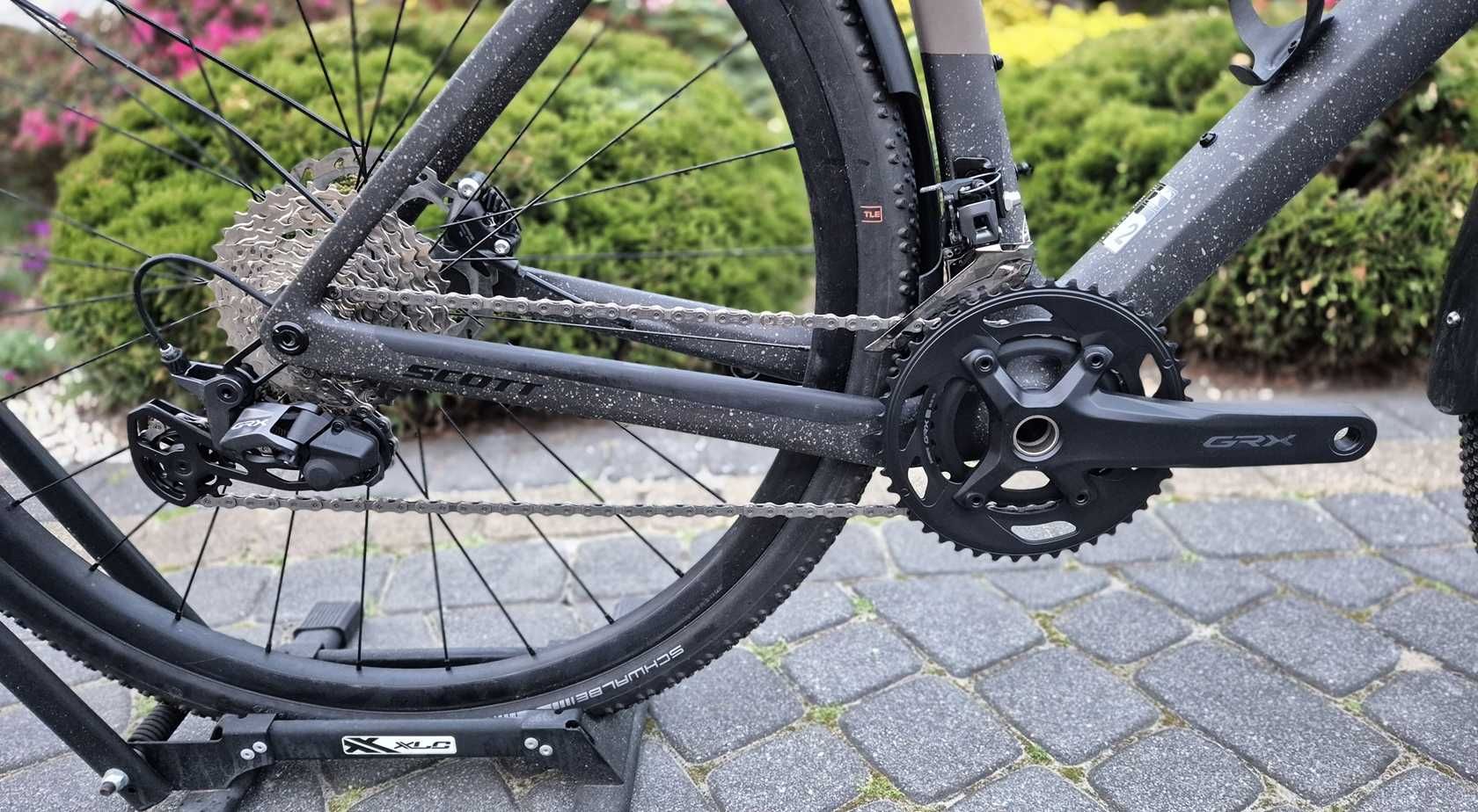 Rower gravel SCOTT Addict 40 2x12 GRX r.M/54 2025 r. BDB.STAN ZOBACZ !