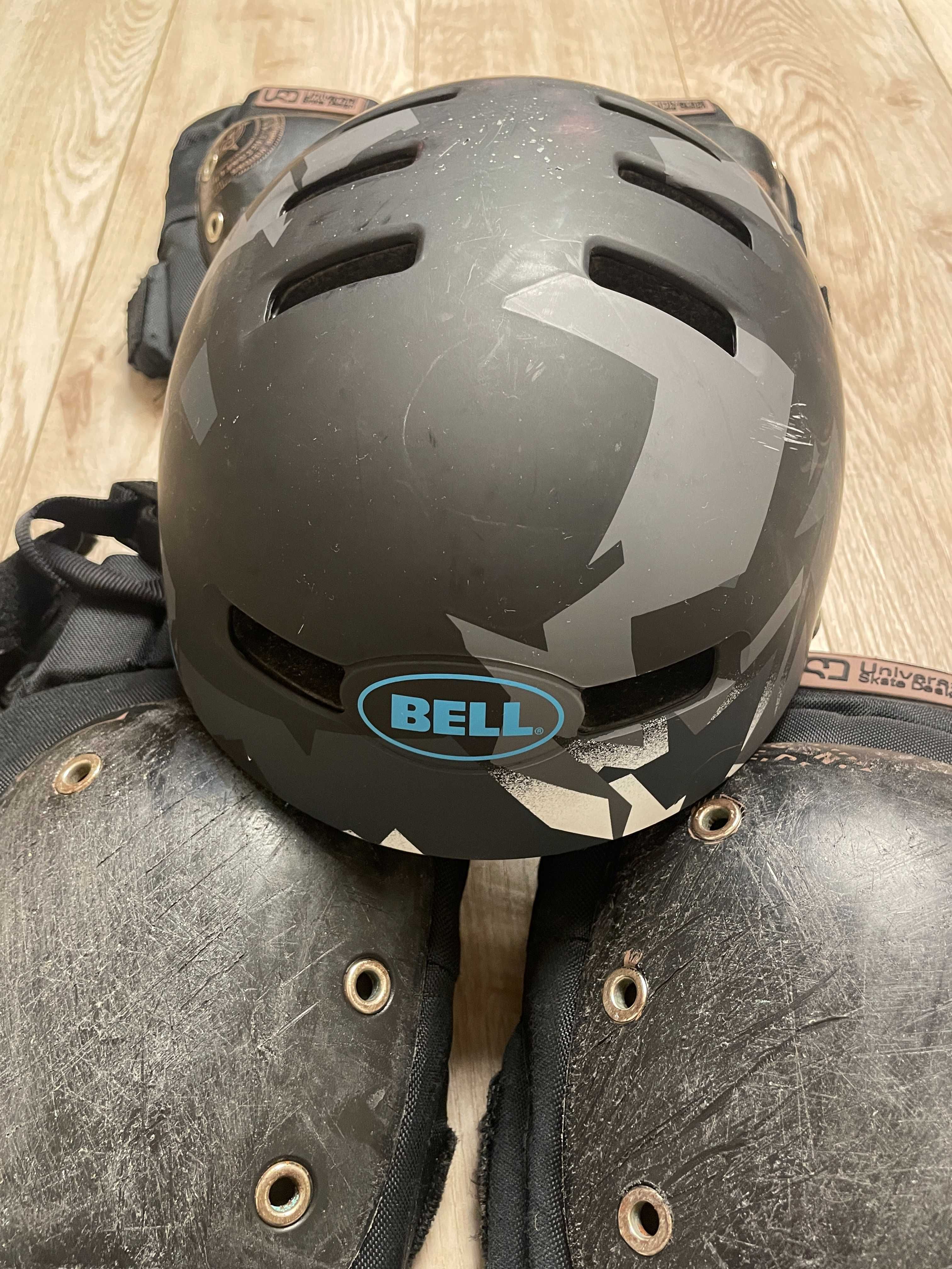 Наколіники, налокітники, шлем BELL, захист тіла для катання