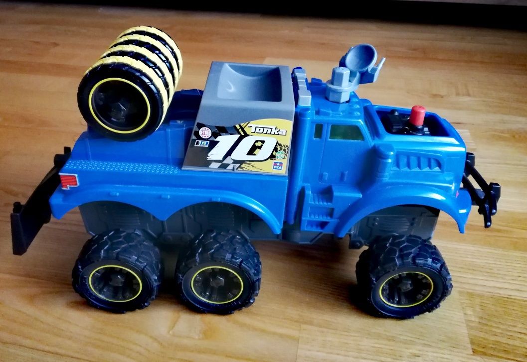 Samochód Ciężarówka (jeździ) - Hasbro Tonka Składaki SUPER PREZENT