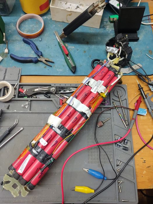 Regeneracja Naprawa baterii Li ion rower hulajnoga elektronarzędzia i