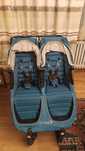 Wózek bliźniaczy Baby jogger DOUBLE GT  city miny WKŁADKI  FOLIA PAŁĄK