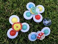Spinner z przyssawką dla dzieci