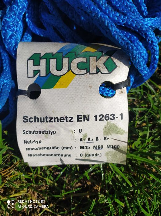 HUCK Siatka na rusztowania (oczka 60 mm, 1,5 x 10 m)