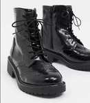 London Rebel brogues , броги чорні, нові, р35.5