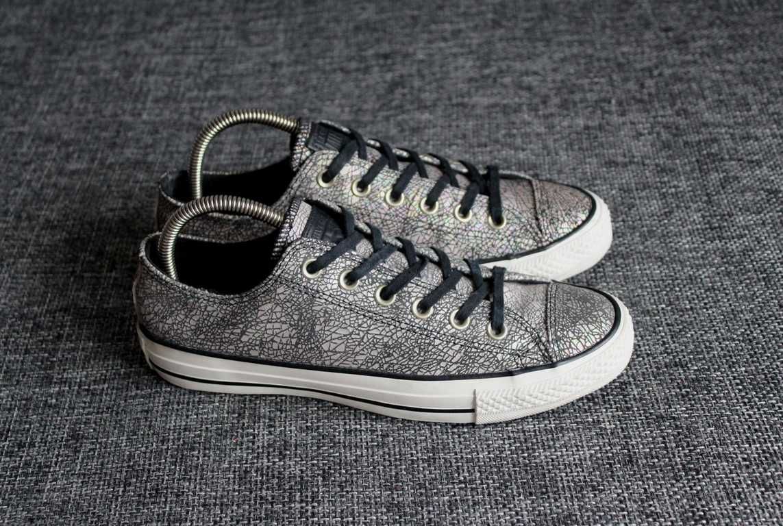 Кеди шкіряні CONVERSE Chuck Taylor All Star Cracked Leather Ox 40р