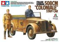 Tamiya 37014 1/35 Italian German 508CM Coloniale Staff Car 1/35