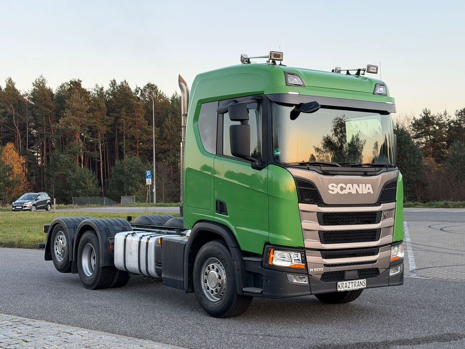 Scania Scania R500 6x2/4 oś podnoszona i skrętna z Niemiec serwisowana kontrakt ASO  R500 6x2/4 oś podnoszona i skrętna z Niemiec serwisowana kontrakt ASO