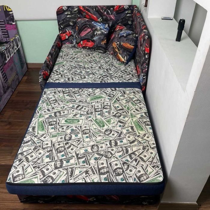 Дитячий диван ліжко трансформер для хлопчика детский диван раскладной