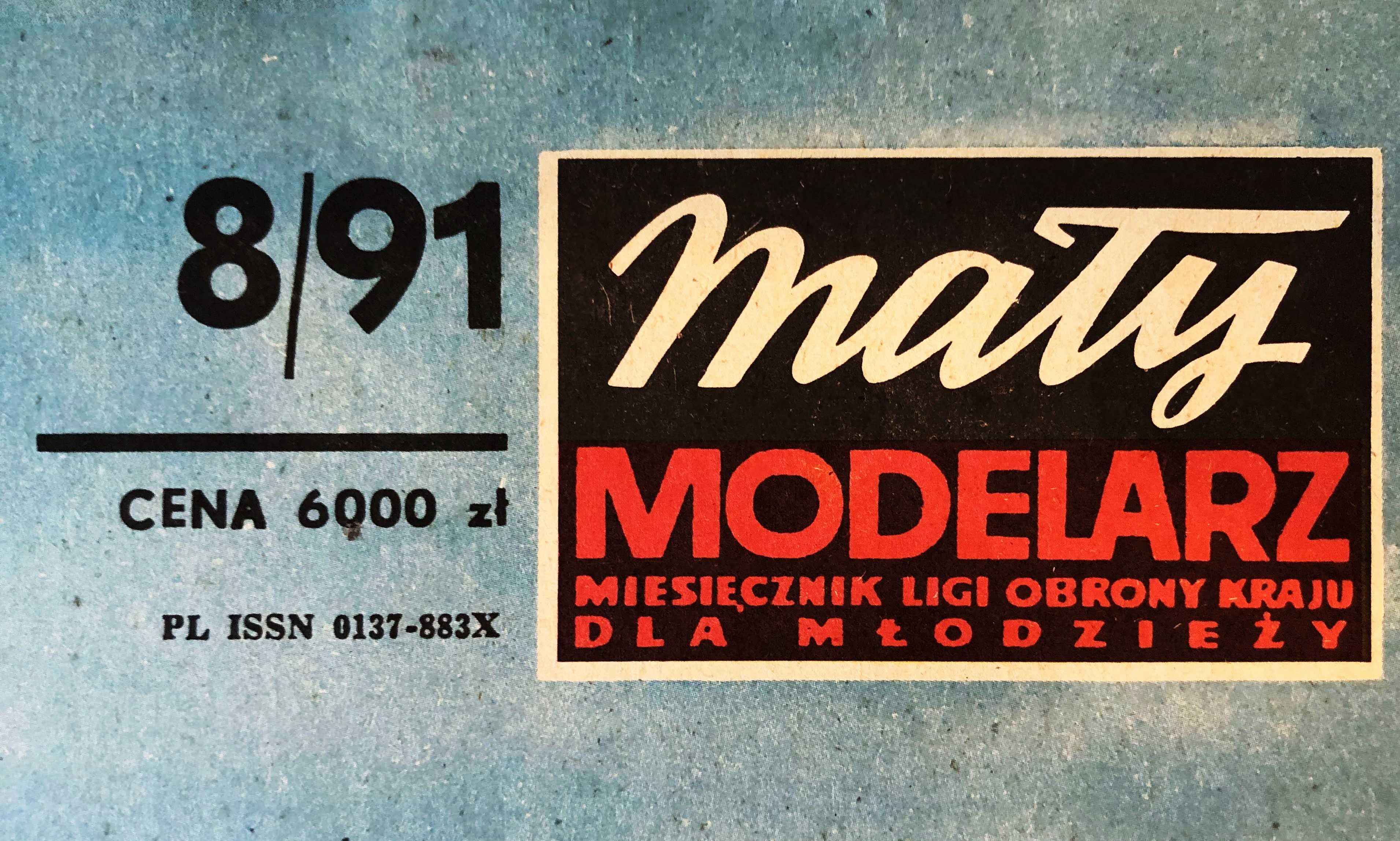 Mały Modelarz 8/1991 czołg pływający KA-MI