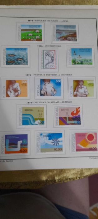 Vendo album de selos novos com charneira de 1931 a 1978.