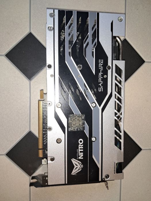Видеокарта Sapphire Nitro+ RX 570 4GB после майнинга (описание!)