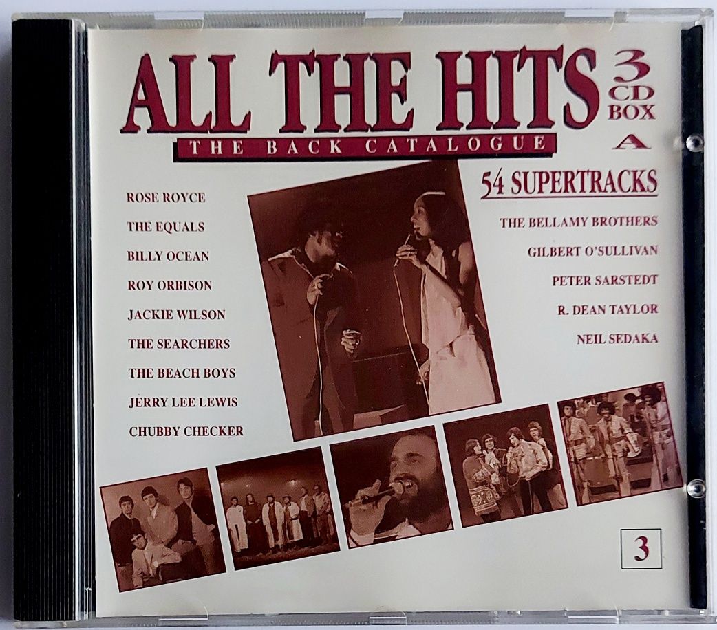 All The Hits 3 1995r Ricky Nelson Billy Ocean The Beach Boys