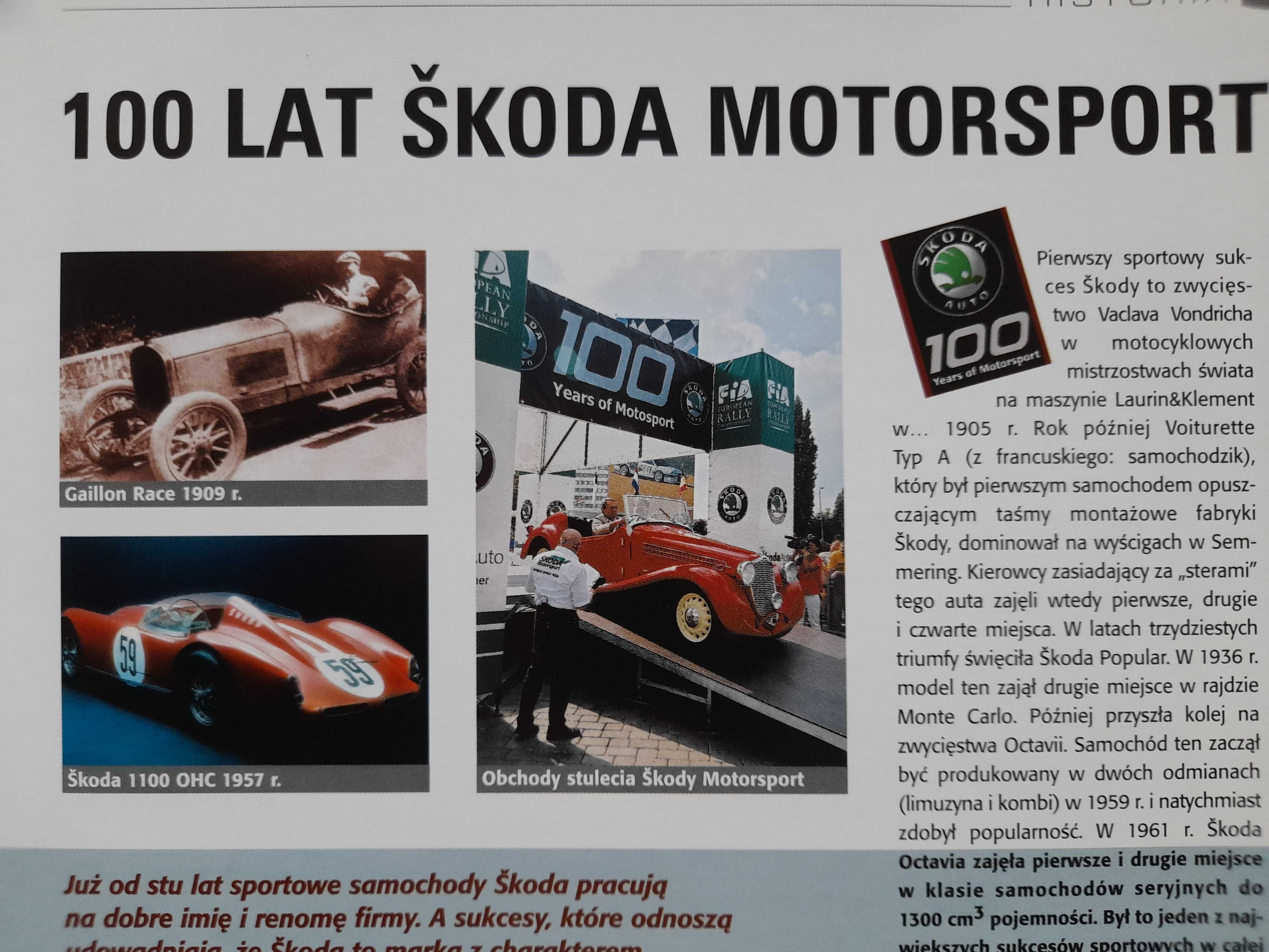 SKODA Octavia WRC, Superb, Tudor i inne Magazyn Skoda Auto