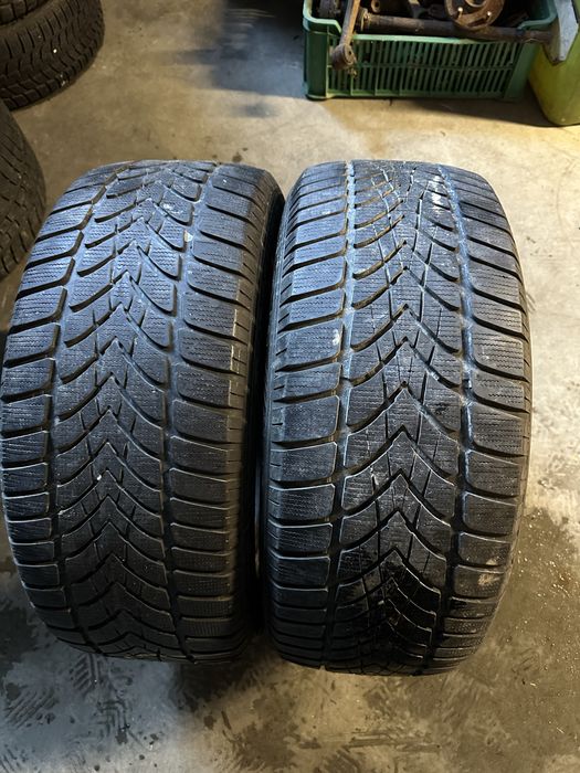 2x opony zimowe 225/55R17 Dunlop SP Winter Sport 4D cena za parę 5/6mm