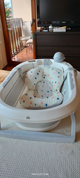 wanienka dla dziecka i krzesełko do kąpieli