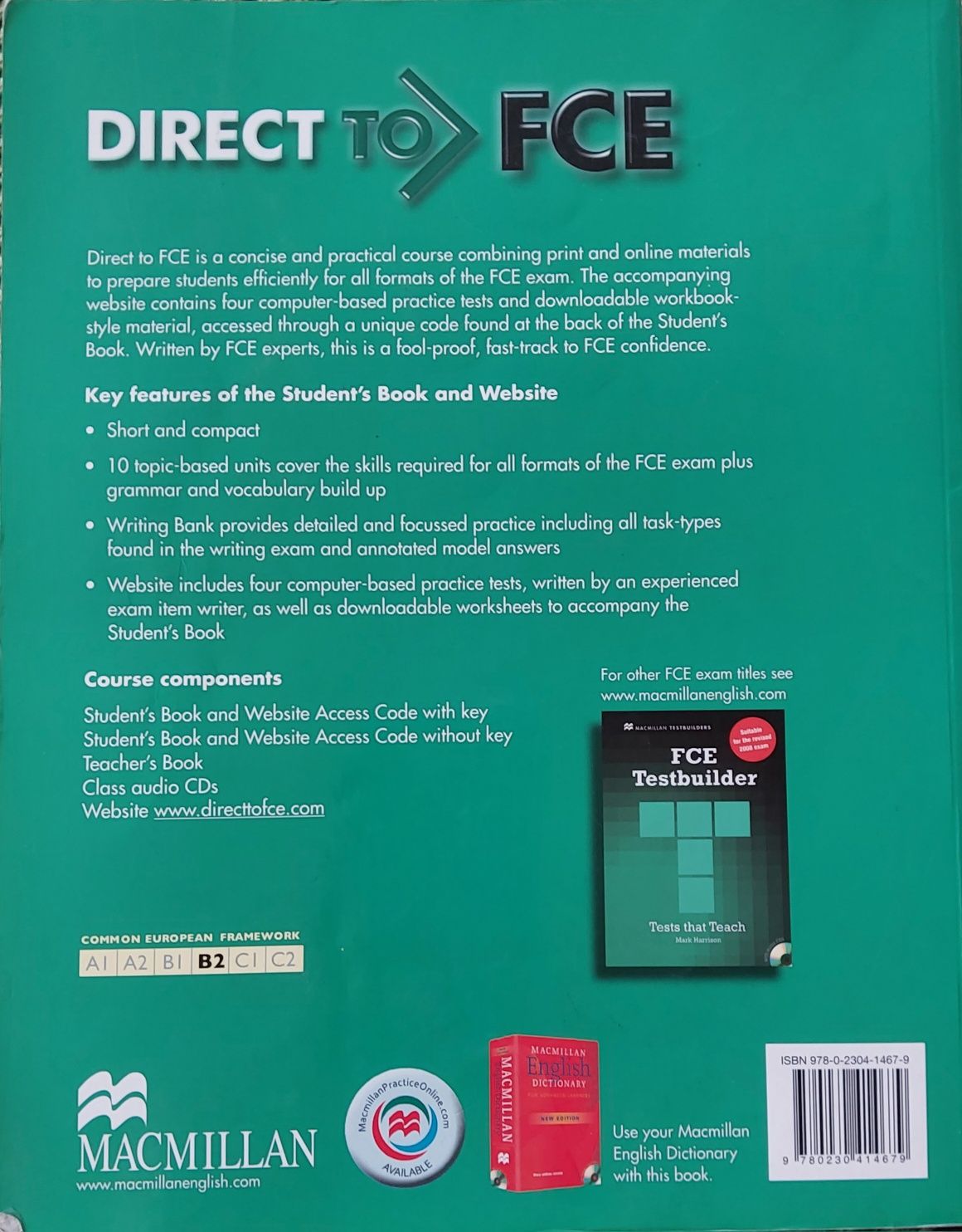 Książka do angielskiego Direct to FCE students book