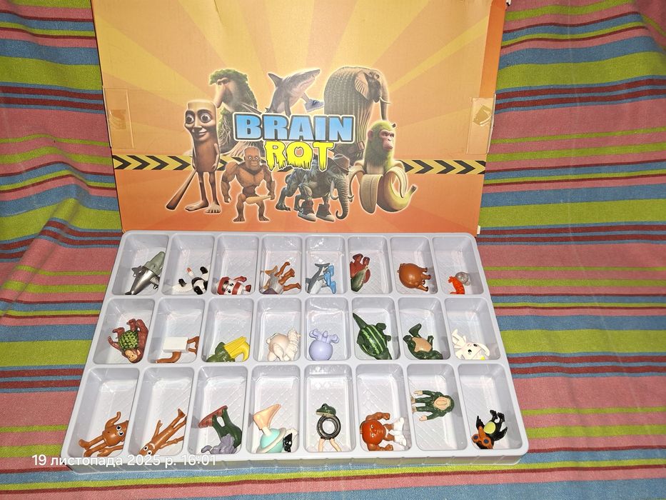 Набор фигурок 24 шт. italian brainrot итальянский мем тралалело,сахур