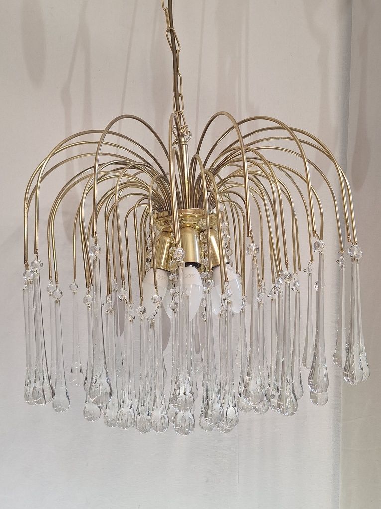 Murano lampa wisząca żyrandol