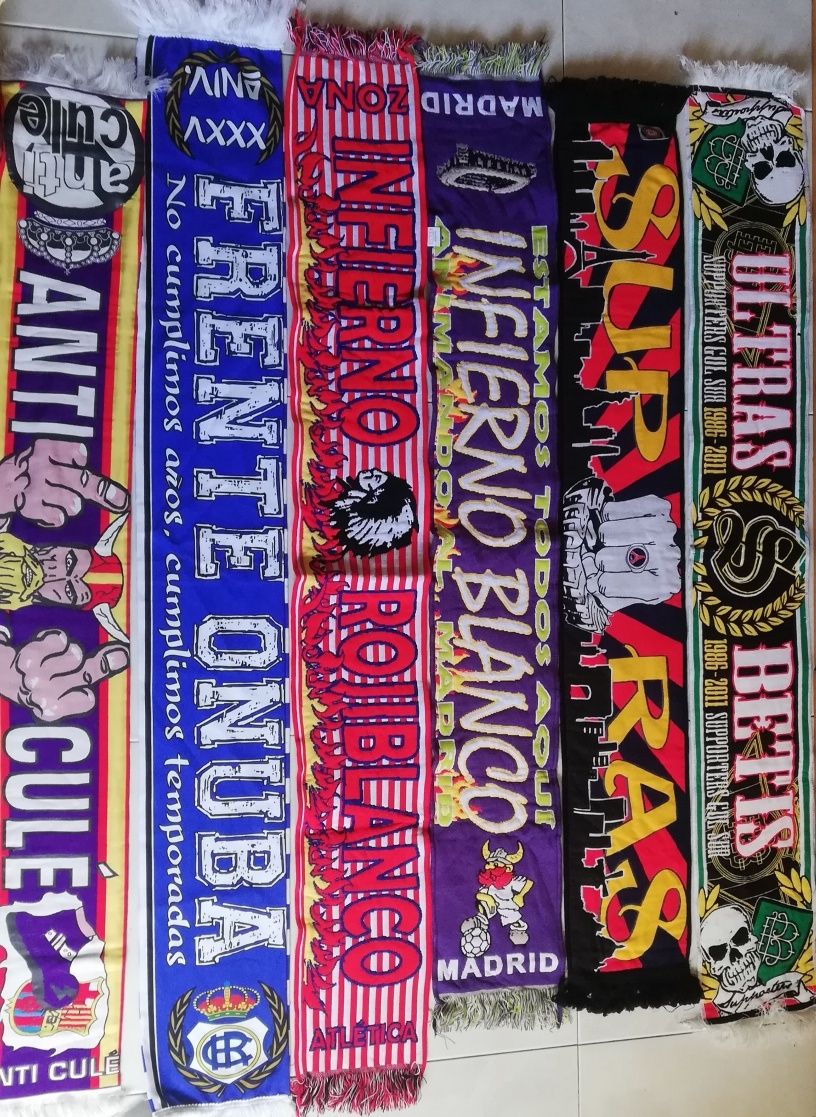 Cachecois de Claque de futbol clubes top