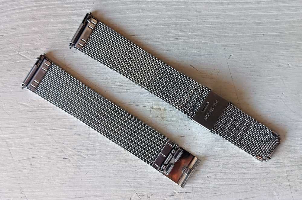 Bransoleta do zegarka stalowa 18 mm