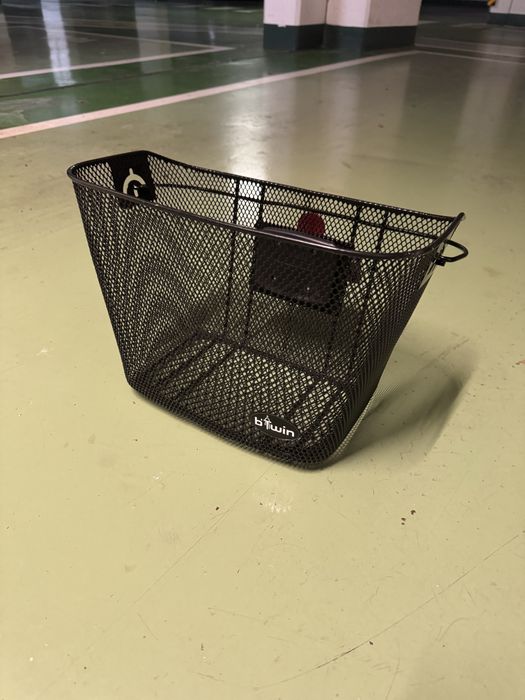 Cesto de bicicleta universal BTWIN – como novo!