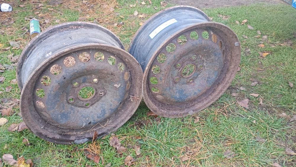 Stalowe felgi 15' do Passata 5*112 4 sztuki do odnowienia