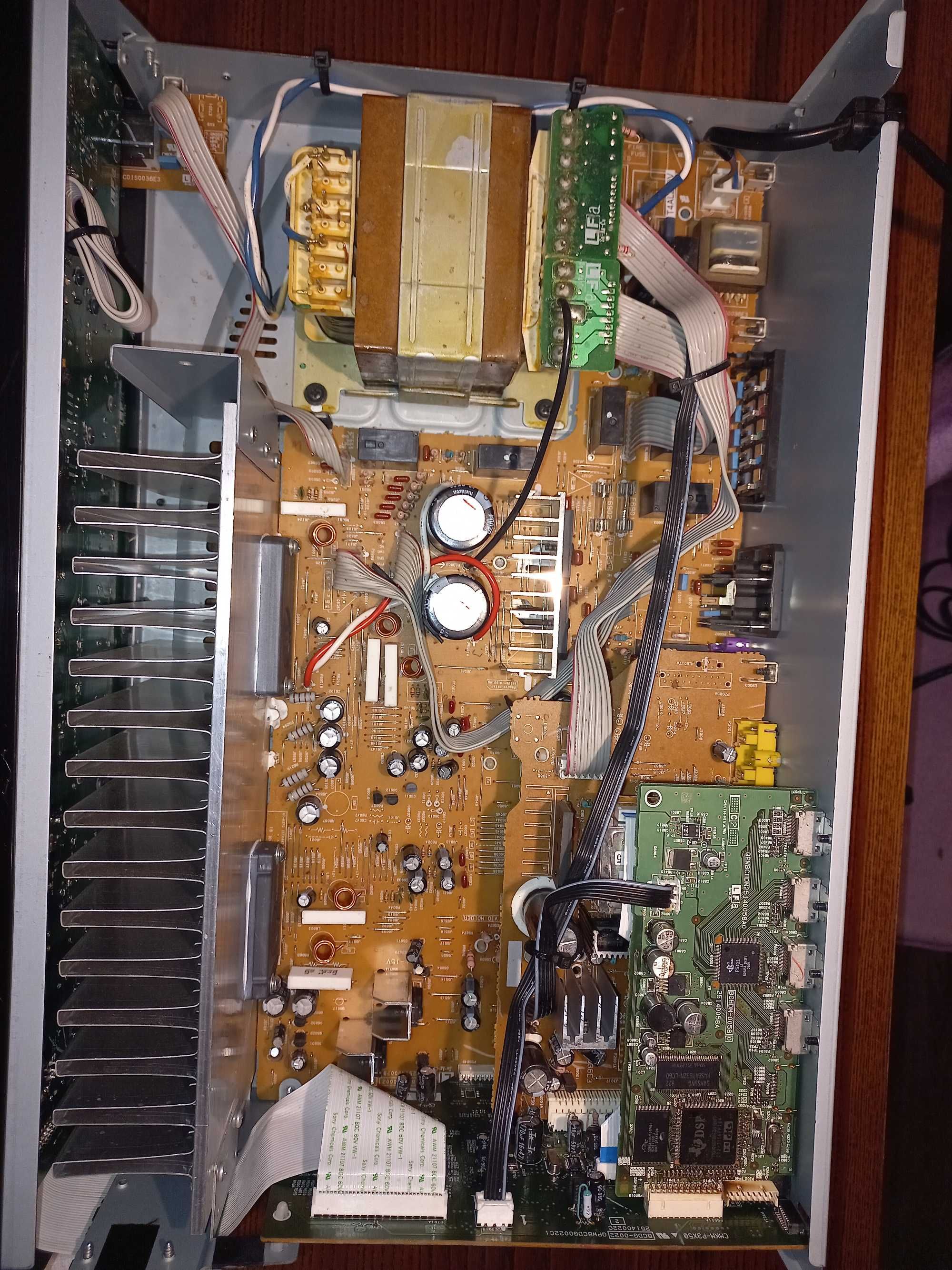 ONKYO TX-SR307 - uszkodzone-brak dźwięku