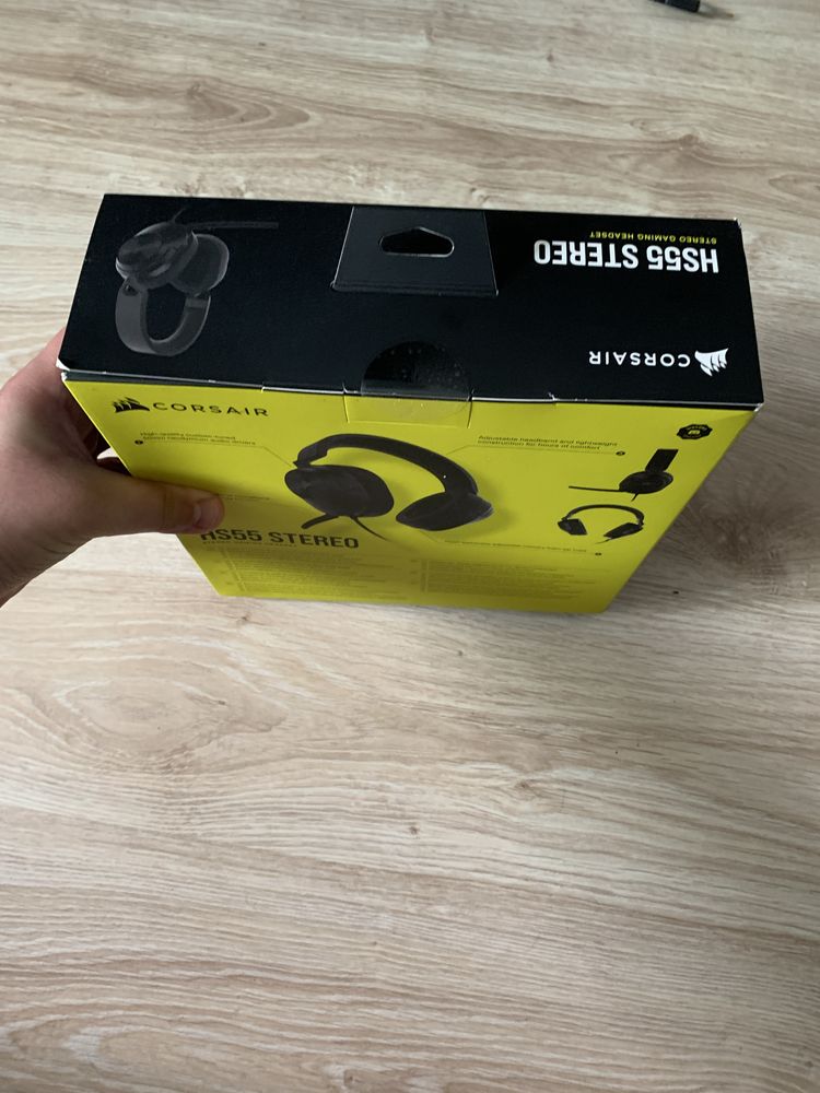 Słuchawki przewodowe z mikrofonem Corsair HS55