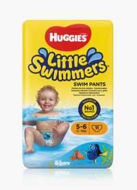 Підгузники-трусики Huggies Little Swimmers 5-6(7 штук) на 12-18 кг.