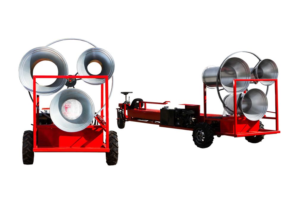 Maszyna do pakowania choinek tubownica samojezdna