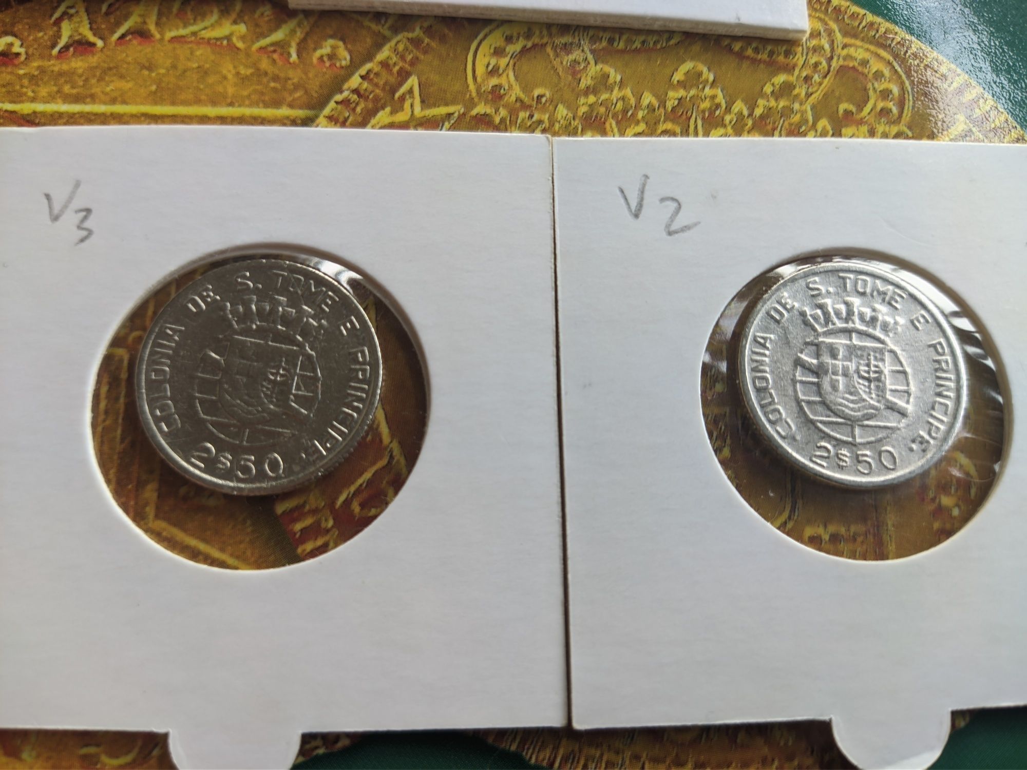 Lote 18 moedas S.Tomé e Príncipe 1939, etc