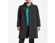 Gerry Weber Italy Wool Coat Wełniany Płaszcz Damski Premium Modny Top