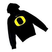 Nike black hoodie Oregon Ducks University bluza z haftem (S/M)