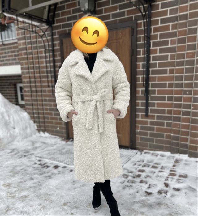 Біла шубка Тедді