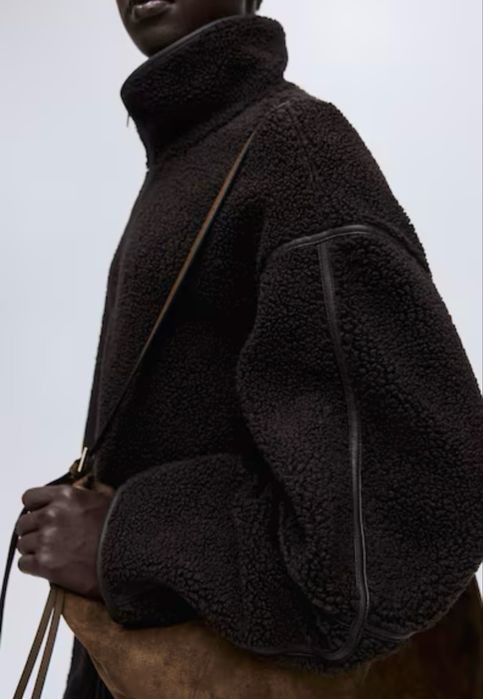 H&M kurta z misia czekoladowa