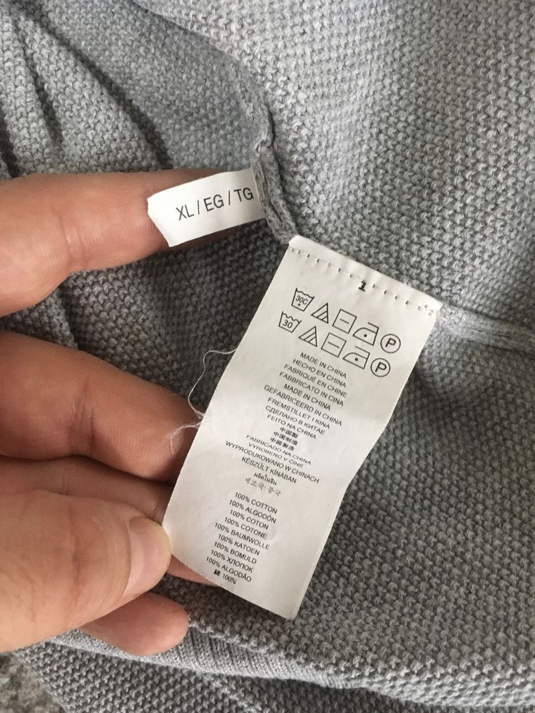 Lekki szary sweter sweterek Michael Kors