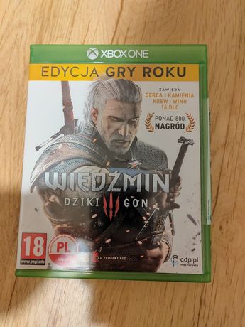 Wiedźmin edycja gry roku xbox one s x series polska wersja