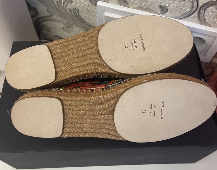 Новые Dolce & Gabbana Эспадрильи Оригинал  размер 37