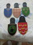 MILITAR -crachás militares antigos