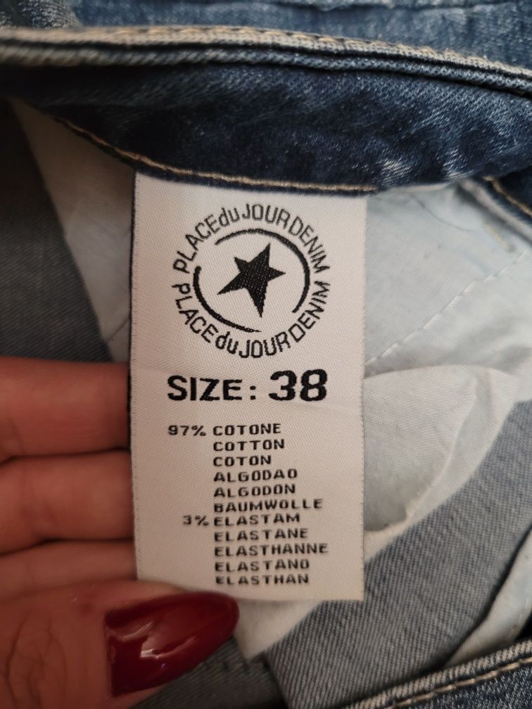 Spodenki jeansowe 38 M nowe